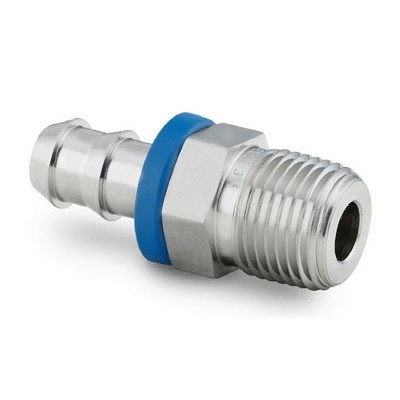 Multi-Purpose Push-On Hose End Connection, 3/4 in. Male ISO Tapered Thread, 3/4 in. Hose Size