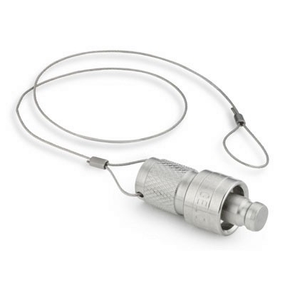 Stainless Steel Body Protector for QC4 Series Instrumentation Quick-Connect, Pressure Retaining