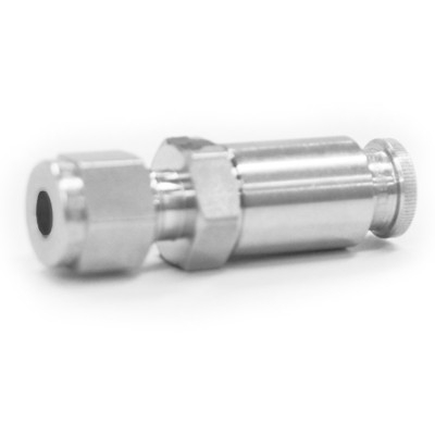 SS PTFE-Sealed Quick-Connect Stem without Valve, 1/4 in. Swagelok Tube Fitting (QTM2 Series)