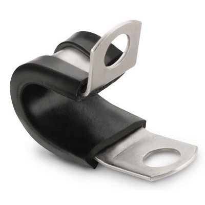 Suportes Tipo P em Aço Inoxidável de 3/4° para Tubos de 20 mm (vide MS-01-109)