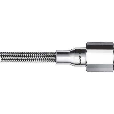 Mangueira de Núcleo em PTFE, Liso, Malha em Aço Inoxidável 304