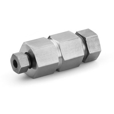 316 SS Swagelok Medium-Pressure Tube Fitting, Reducing Union, 3/8 in. x 1/4 in. Tube OD